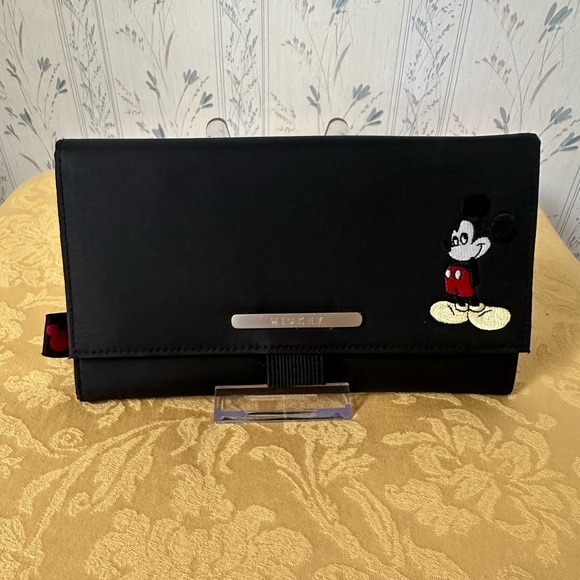 Handbags - Mickey Mouse Black Nylon Wallet